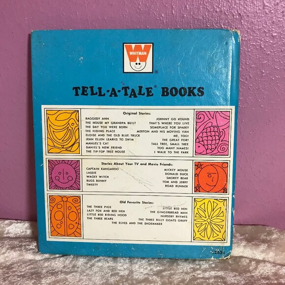 Whitman Tell-a-Tale Vintage Who Are You? Book * Hardcover Retro 1966 GUC Special - Picture 2 of 6